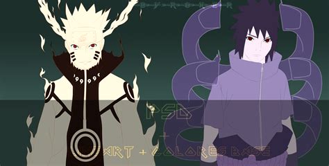 Naruto Y Sasuke Psd Colores Base By Naruto999 By Roker On