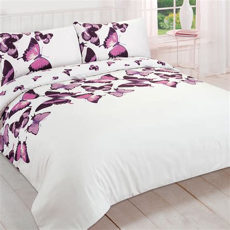 The cardboard beds, it has been claimed, will break apart at the slightest provocation, designed to take the weight of only a solitary individual, or risk collapsing into pieces. Pretty Butterfly Duvet Cover - Reversible Bedding Set ...
