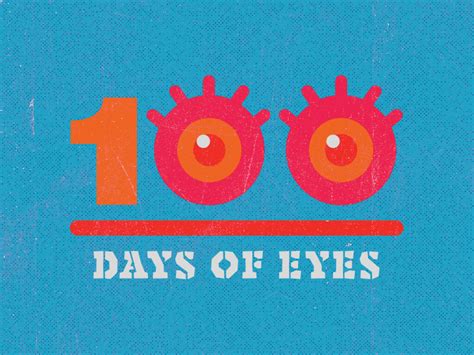 100 Days Of Eyes Project By Matt Fletcher On Dribbble