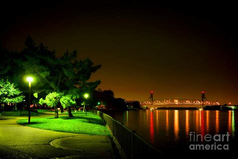 Nighttime Promenade Photograph By Olivier Le Queinec