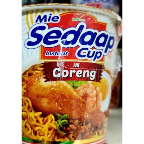 Mie Sedaap Maggi Cup Mi Cawan Mi Sedap 83gram Shopee Malaysia