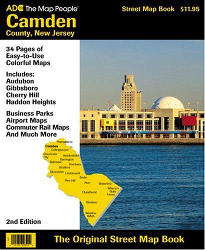 9780875302928 Camden County New Jersey Street Map Book