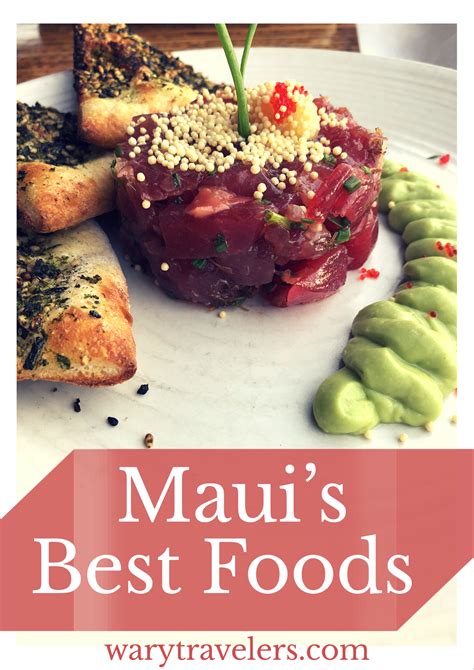 Best Food on Maui - Our List of the Best Foods on Maui | Food, Maui
