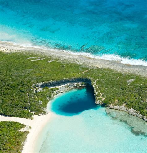 Long Island In The Bahamas Second Deepest Blue Hole In The World