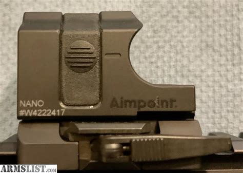 Armslist For Sale Aimpoint Nano With Bandt Qd Low Mount
