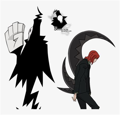 Shinigami And Death Scythe Shinigami Death Soul Eater Transparent Png