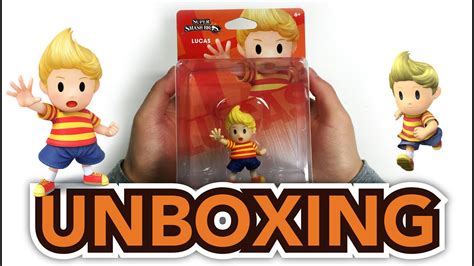 Super Smash Bros Lucas Amiibo Unboxing Youtube