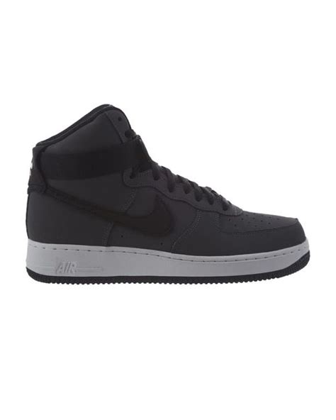 Nike Air Force 1 High 07 Strap Dark Grey In Black For Men Lyst