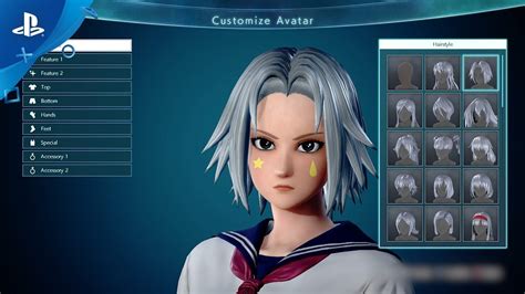 Jump Force Custom Character Creation And Story Trailer Ps4 Youtube
