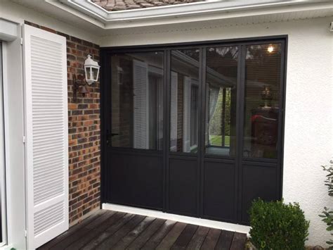 Prix fenêtre k line prix fenetre alu ou pvc que choisir triple vitrage, au prix global des revenus, vous risquez fort. Fenêtre Atelier noir sablé K-LINE, baie coulissante isolante