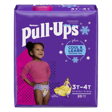 Save On Huggies Pull Ups Cool And Learn 3t 4t Training Pants Girls Disney
