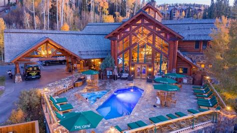 Mountain Lodge Cabin Full Service Hotel Mountain Village