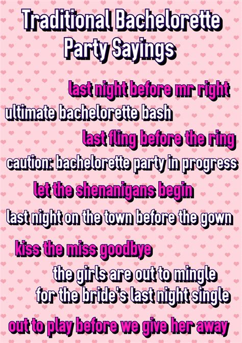 ultimate list of 150 popular bachelorette party sayings bachelorette party quotes awesome