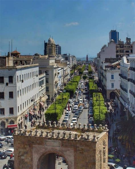 Stop At The Core Of Downtown Tunis During Its Buzziest Hours Seen