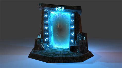 Old Portal 3d Model
