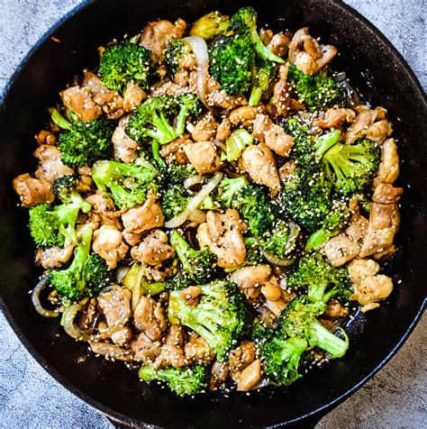 chicken and broccoli stir fry kay s clean eats