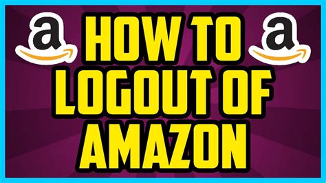 First, you have to sign in to your amazon app by keying in the right password. HOW TO LOGOUT OF AMAZON 2017 (QUICK & EASY) - How To Sign ...