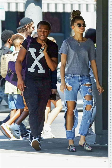Her parents didn't get married until. Zendaya in Ripped Jeans With Her Brother in Los Angeles 10 ...