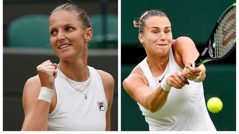 Wimbledon 2021 Live Streaming Karolina Pliskova Vs Aryna Sabalenka Semifinal When And Where To