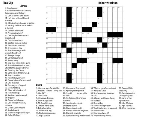 7 Best Images Of Printable Crosswords For Adults Printable Adult