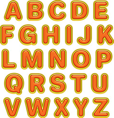Freebie Orangelime Png Alphabet Sheet Hg Designs