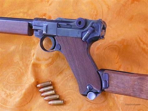 Luger Carbine P 08 9mm Black Forest For Sale At