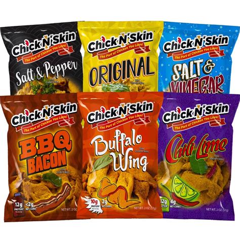 Fried Chicken Skins Variety Pack 6 Count Low Carb High Etsy
