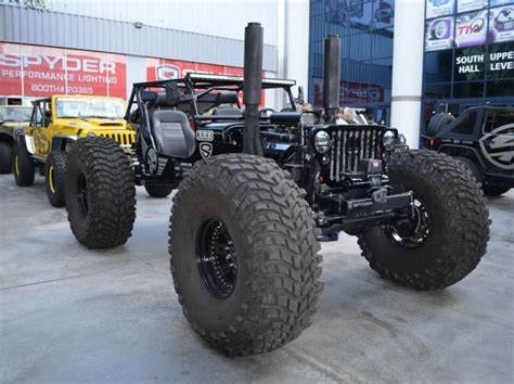 Sema 2015 Monsters Jeeps Trail Rigs And Mud Boggers Gallery Jeep
