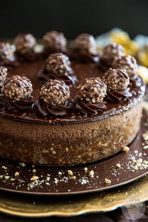 Ferrero Rocher Nutella Cheesecake • My Evil Twin's Kitchen