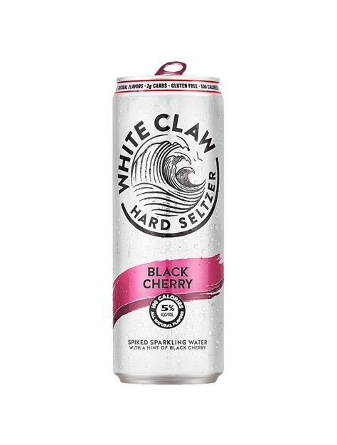 White Claw Hard Seltzer Black Cherry Pk Oz Can