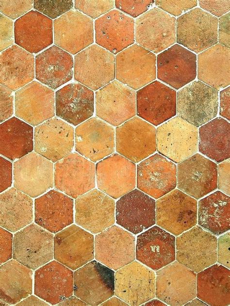 Another iray render in substance designer. bathroom hexagon terracotta floor tiles design tile glazed ...