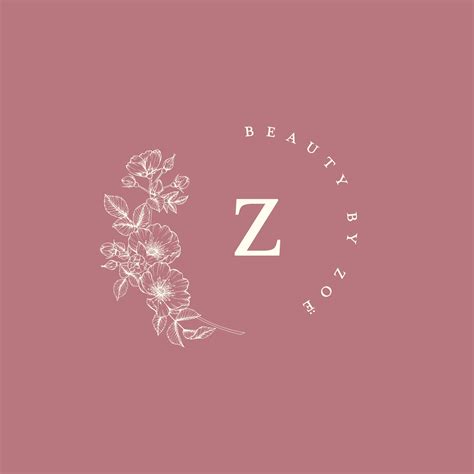 Lucys Logos Beauty By Zoe Floral Logo Design Visit The Link To