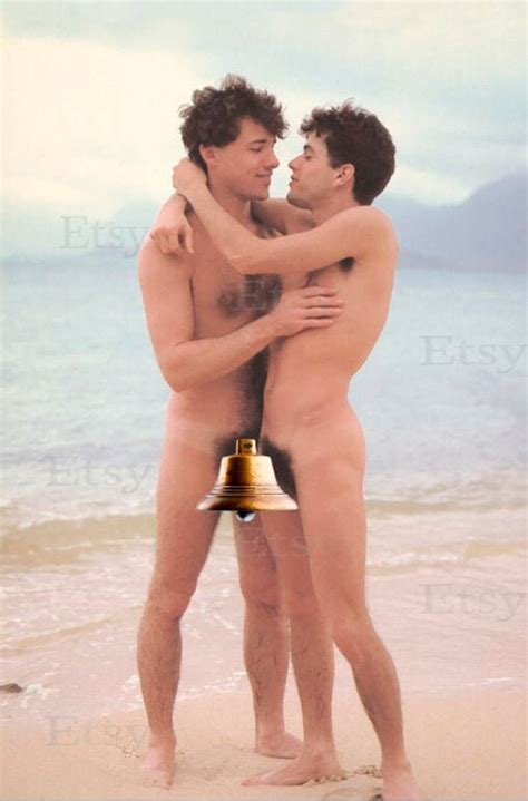 Nackte Homosexuell Paar Am Strand Vintage Foto Er Jahre Etsy
