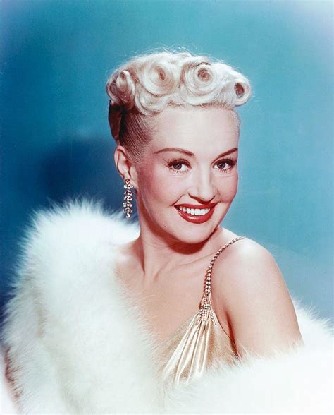 Betty Grable Colorized Photo 1940 Bygonely