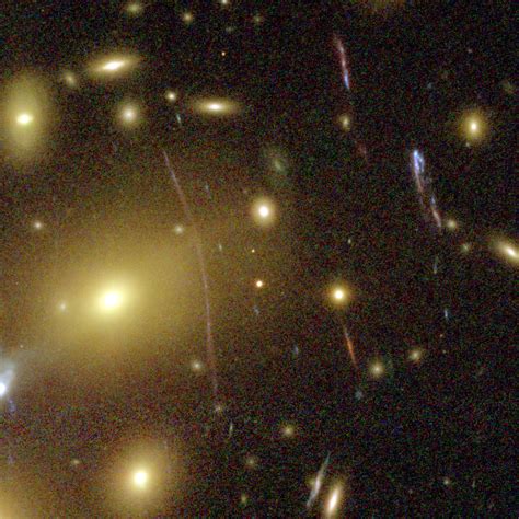 Galaxies Magnified By Galaxy Cluster Abell 1689s Gravitational Lens