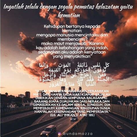 Quotes cinta bisa dari buku, dari puisi, dari film, maupun muncul dari diri sendiri. Ingatlah selalu dengan segala pemutus kelazatan yaitu ...