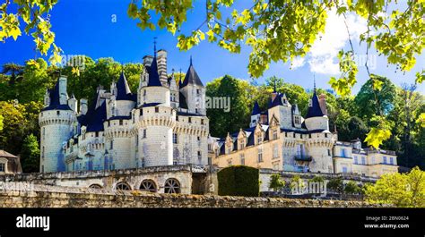 Beautiful Fairy Tale Usse Castle Famous Castles Of Loure Valley