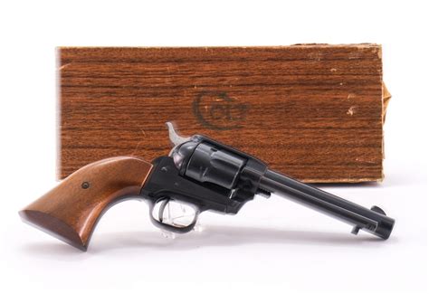 Colt Sa Frontier Scout 22lr Revolver Ct Firearms Auction