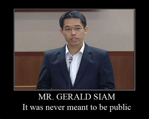 The Silent Majority Of Singapore Mr Gerald Siam