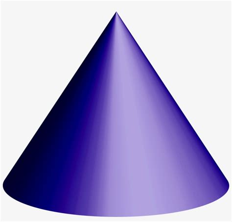 Cone Transparent Purple 3d Cone Shape Png Png Image Transparent Png