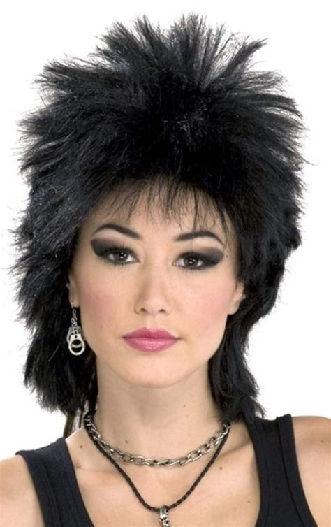 forum novelties 80 s 80s rock idol punk rocker wig hair costume accessory spike spiked costume