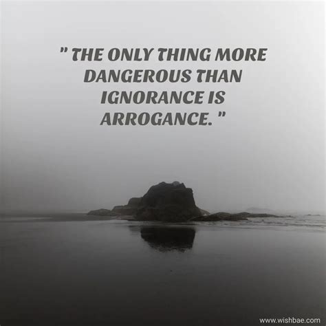 arrogant people quotes