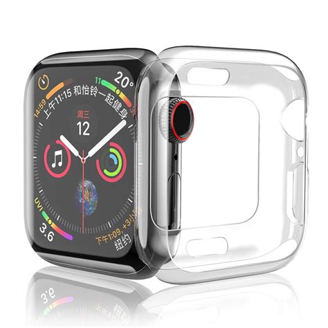 Watches Accessories For Apple Watch Series 4 Case Iwatch 44mm 40mm Tpu