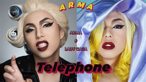 Lady Gaga Telephone Make Up Tutorial And Transformation Youtube