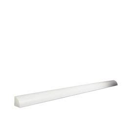 Glossy ceramic wall tile (42 lin. Vinyl quarter round for where shower tile meets ceiling ...