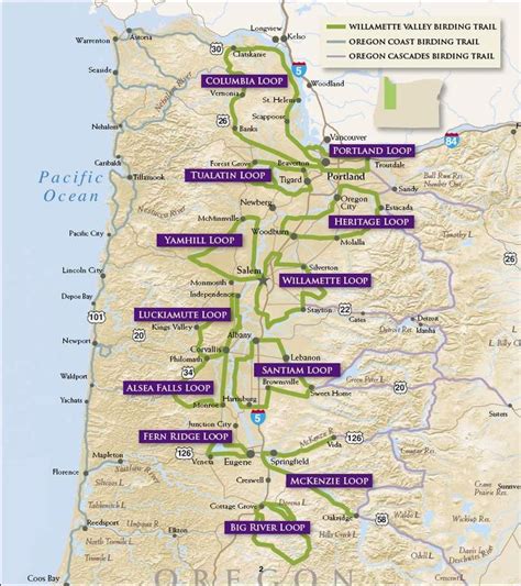 33 Willamette Valley Winery Map Pdf Maps Database Source