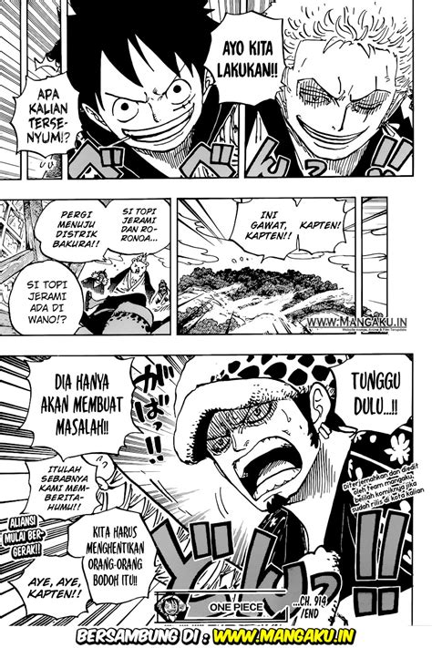 Komik Manga One Piece Chapter 915 Bahasa Indonesia