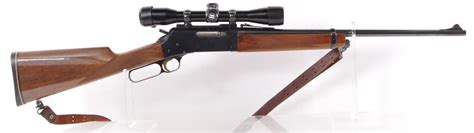 Sold Price Browning Blr 243 Cal Lever Action Rifle With Bushnell