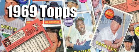 View images, buying guide and analysis for key options, including his top vintage & rookie cards. Buy 1969 Topps Baseball Cards, Sell 1969 Topps Baseball Cards: Dean's Cards