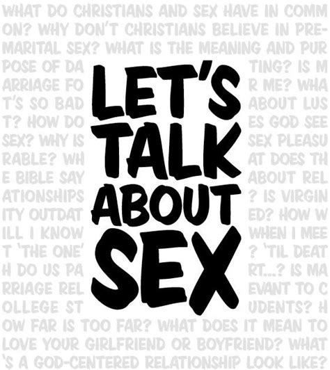 Lets Talk About Sex And Other Stuff